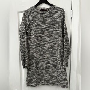 Lou & Grey Black and White Knit Sweater